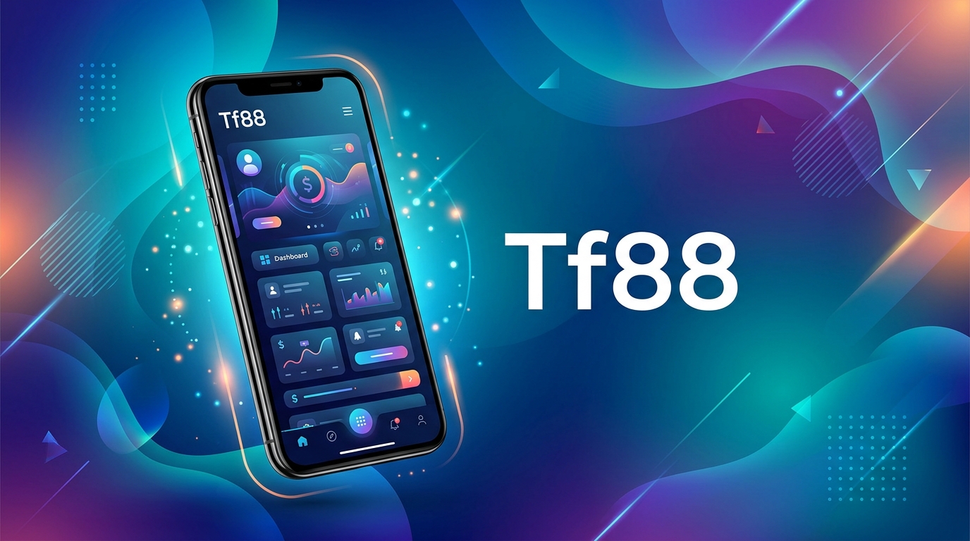 Tampilan halaman utama situs resmi Tf88