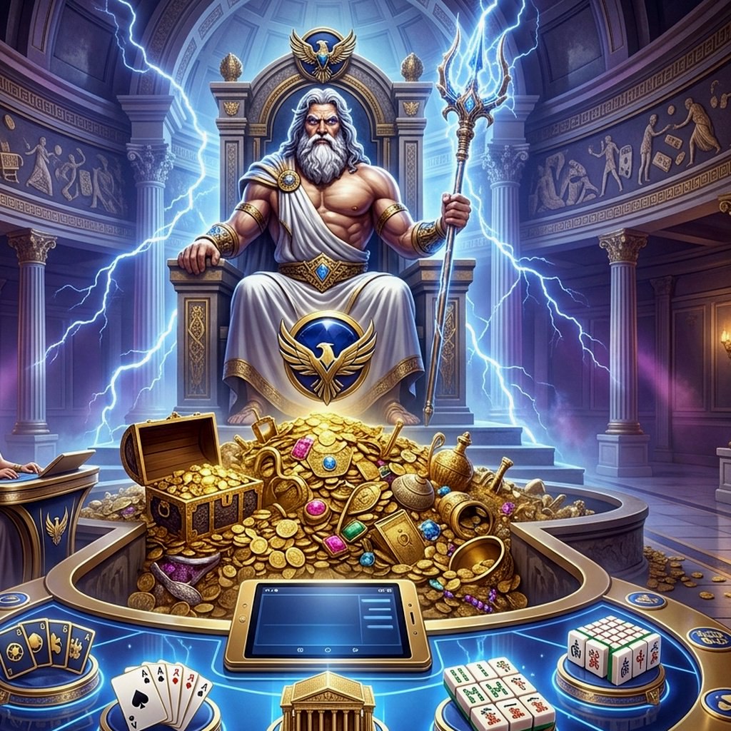 Fitur simbol emas dan pengali pada gulungan slot Mahjong Ways